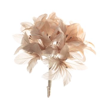 Oyster Shell Feather Flower