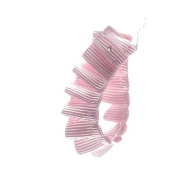 Pale Azalea Pleated 15mm Grosgrain Ribbon