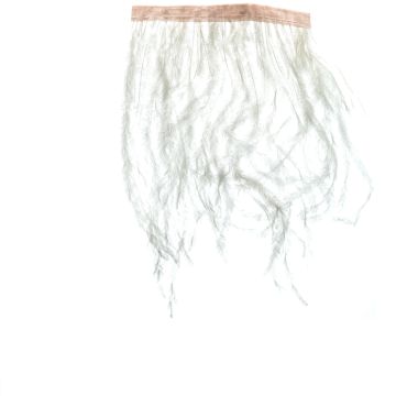 Pale Peonie Ostrich Fringe 120mm