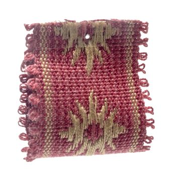 Penstemon Garne Bin End Woven Jacquard 40mm