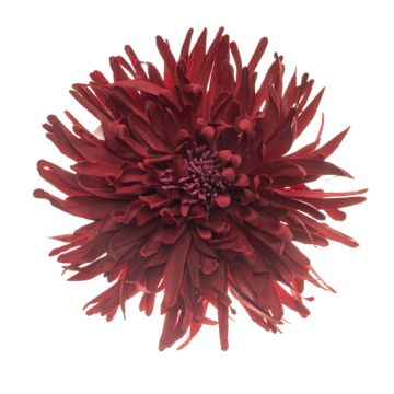 Peonie Red Fabric Flower