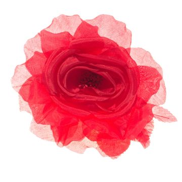 Peonie Red Silk Flower
