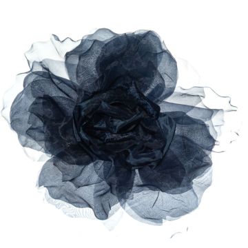 Pitch Blue Rose Corsage