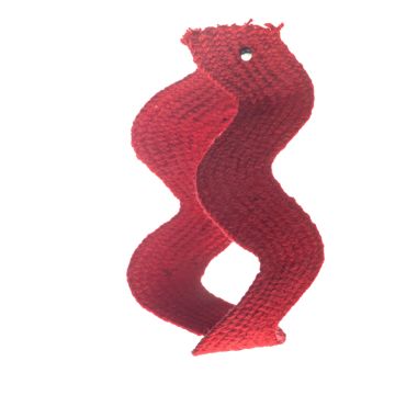 Post Box Red Cotton Ric Rac