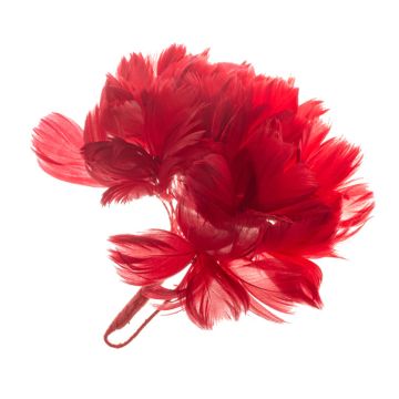 Post Box Red Feather Flower