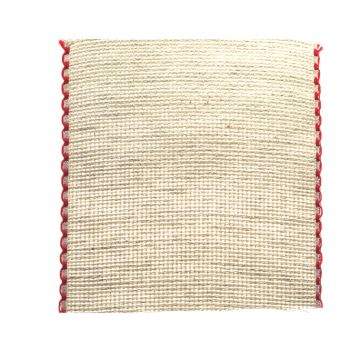 Post Box Red Hessian Ribbon