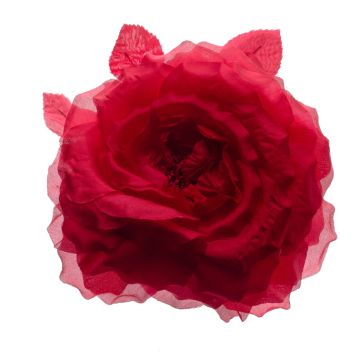 Peonie Red Silk Rose