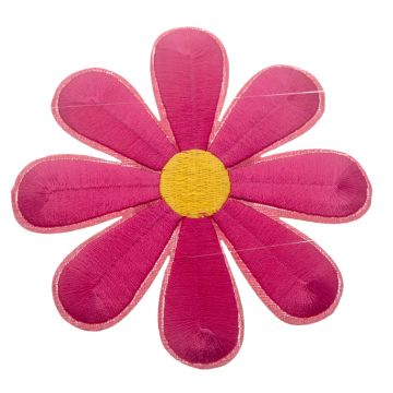 Raspberry Daisy Motif 95mm