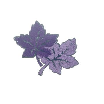 Ripe Plum Leaf Motif 70mm