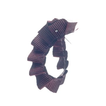 Ripe Plum Pleated 15mm Grosgrain Ribbon