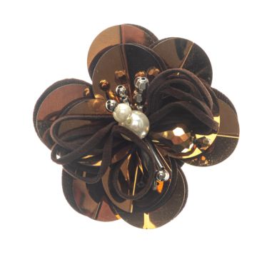 Sable Twig Flower Motif