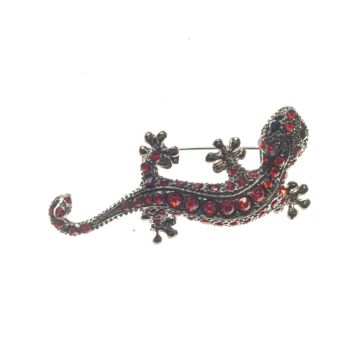 Salamander Brooch