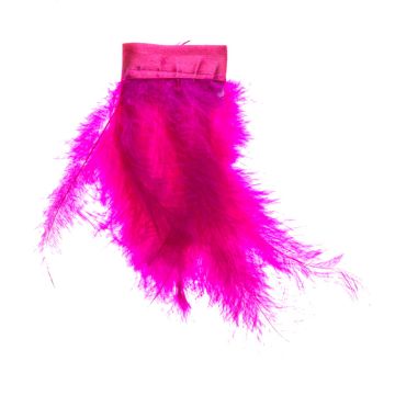 Sissinghurst Pink Marabou Fringe