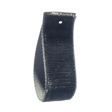 Slate Stretch Velvet Ribbon