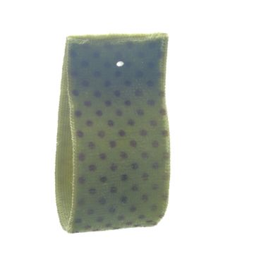 SquashedGooseberry Stretch Dot Velvet Ribbon