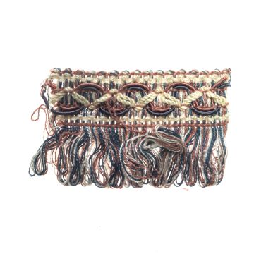 Vintage Blusher Bin End Looped Fringe