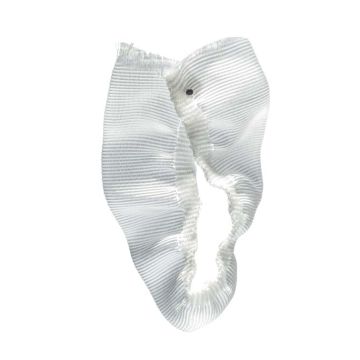 White Stretch Frill Tape