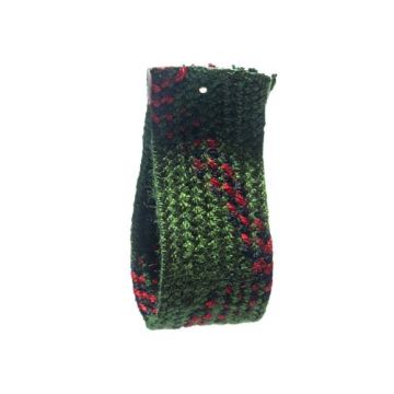 Deep Forest Knitted Braid