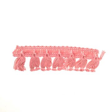 pink Bin End Cotton Tassel Fringe