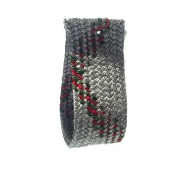 Grey Squirrel Knitted Braid