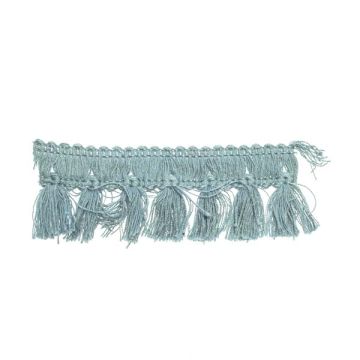 Hyacinth Blue Bin End Cotton Tassel Fringe