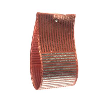 Copper Metallic Satin Ribbon