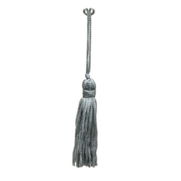 Grey Squirrel Key Tassel