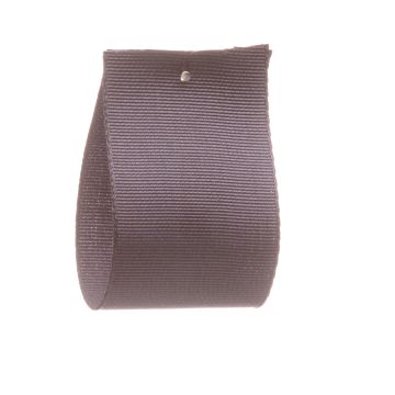 Grey Slate Fine Silk Grosgrain Ribbon
