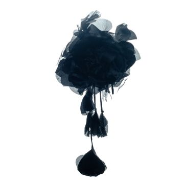 Black Flower Corsage