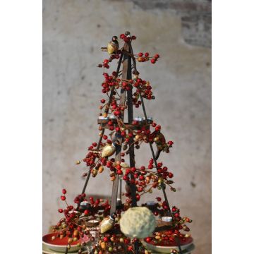 Green Brown Acorn Berry Garland