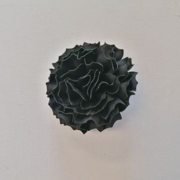 Black Peonie with Pin
