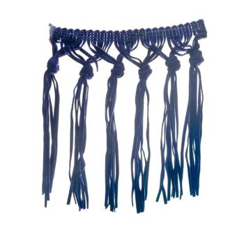 Liberty Iris Suede Tassel Fringe