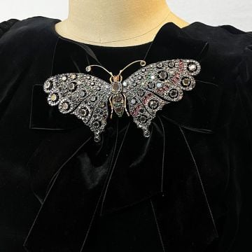 Black Vintage Butterfly