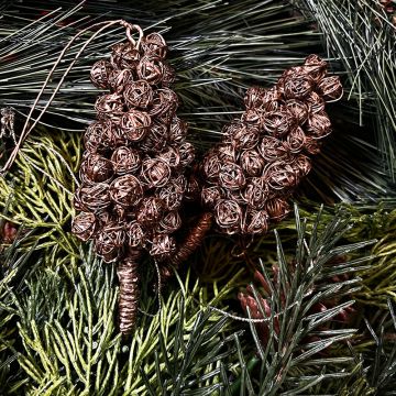Dark Gold Hanging Wire Tree