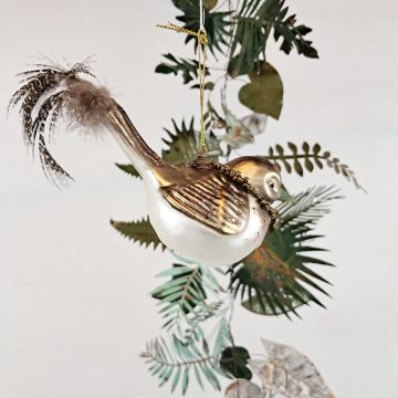 Gold Glass Bird