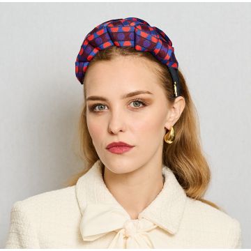 Pitch Blue Jacquard Headband