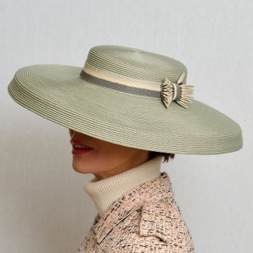 Hellebore Green Biarritz Bow
