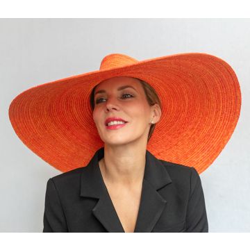 Bird of Paradise Straw Fedora