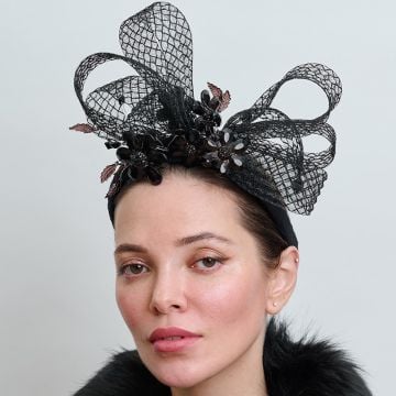 Black Spider Headband