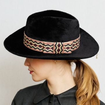 Black Jacquard Tonak