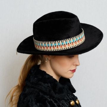 Black Jacquard Tonak