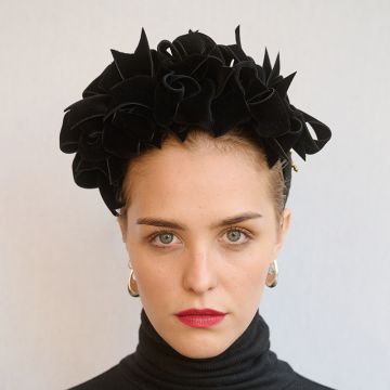 Black Bow on Bow Headband