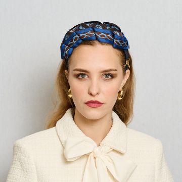 Dark Bark Jacquard Headband