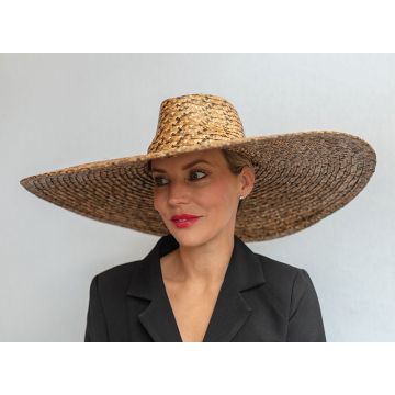 Fallen Leaf Straw Fedora