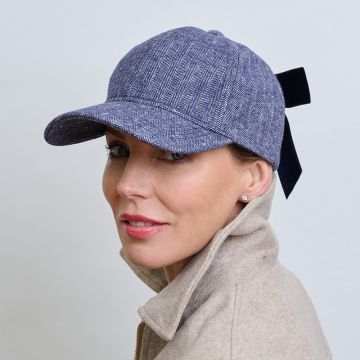 Pitch Herringbone Jockey Cap