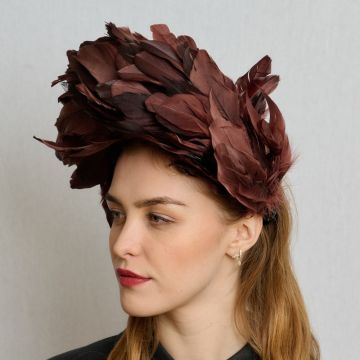 Mole Heap Soft Goose Feather Headband