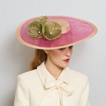 Pale Wisteria Wimbledon Boater