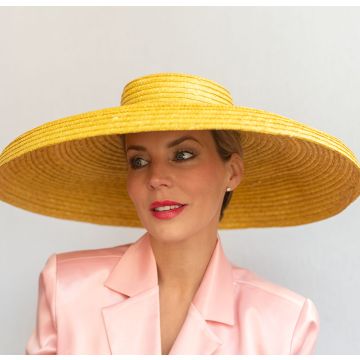 Sherbet Lemon Drop Brim Sombrero