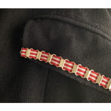 Red White Ribbon Chain