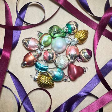 Multi Pastel Vintage Ball
